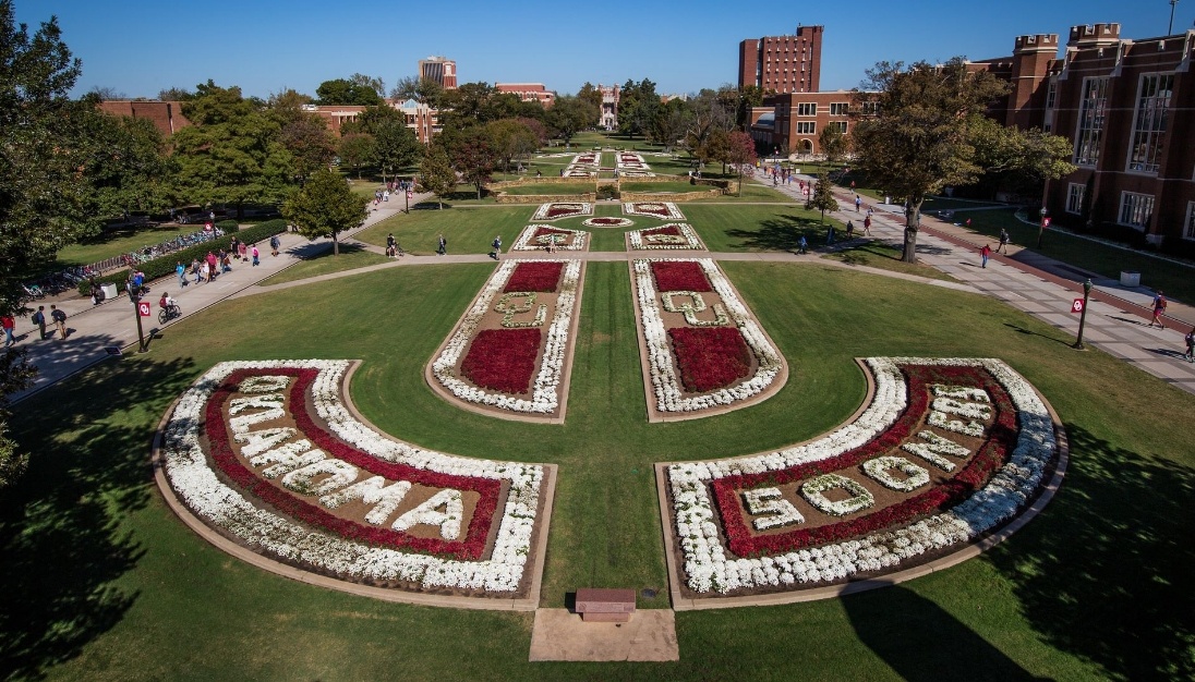 Outside view of Oklahoma dental school building