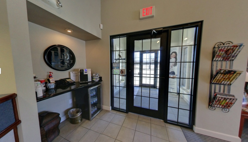Dental office front entry